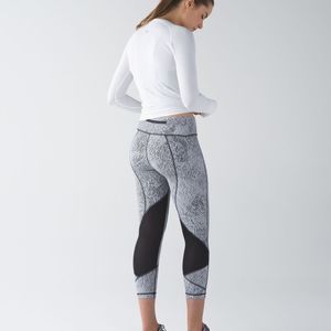 NWOT Lululemon Pace Rival Crops 8